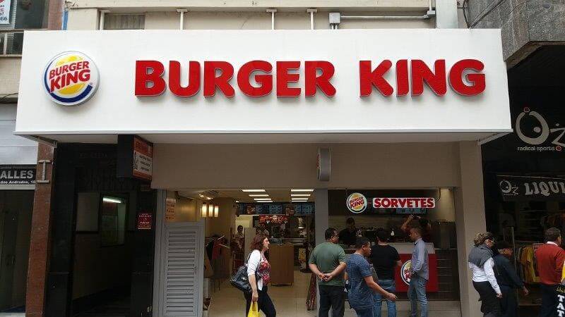 Foto do trabalho realizado pela Irma9 Ambientes Planejados para o Burger King