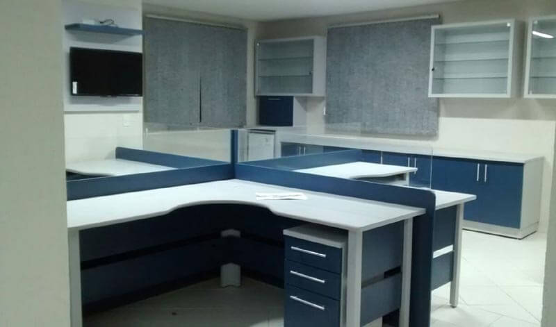 Foto do trabalho realizado pela Irma9 Ambientes Planejados para a empresa Nova Prata