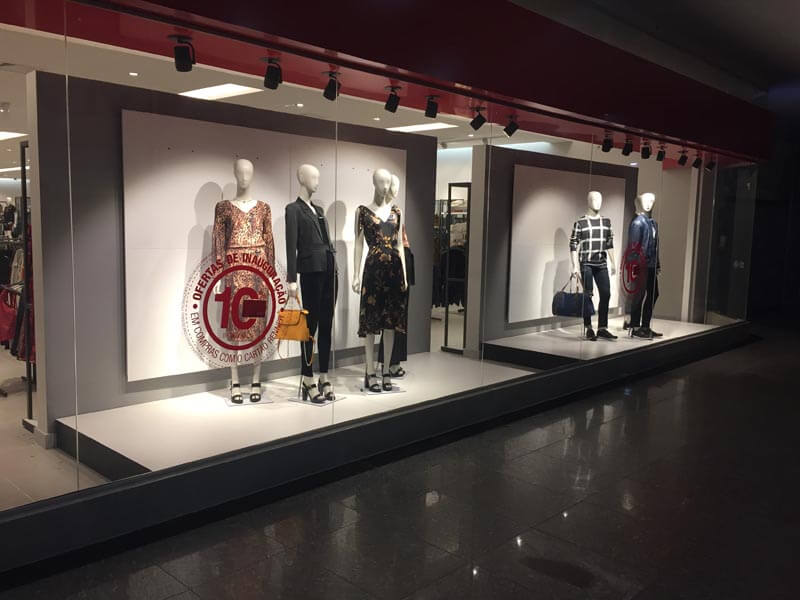 Foto do trabalho realizado pela Irma9 Ambientes Planejados para as Lojas Renner